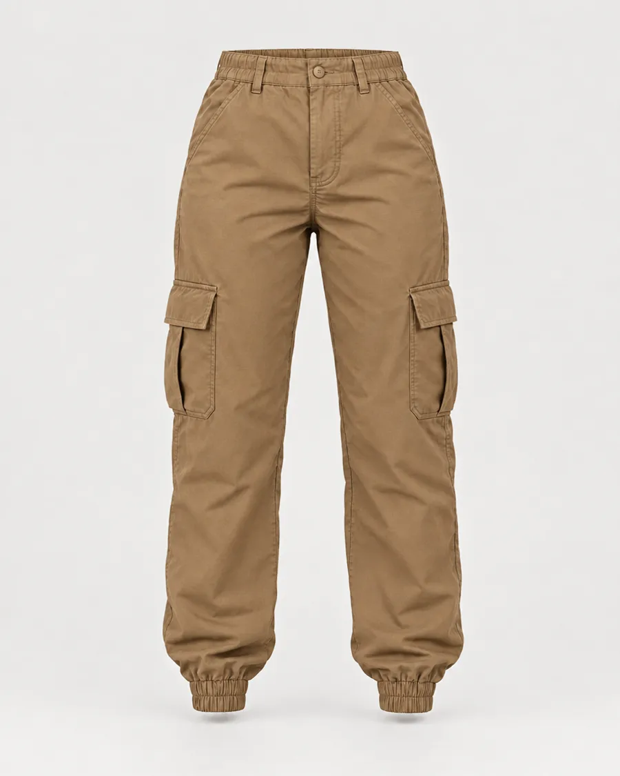 Jogger Cargo Aventura camel