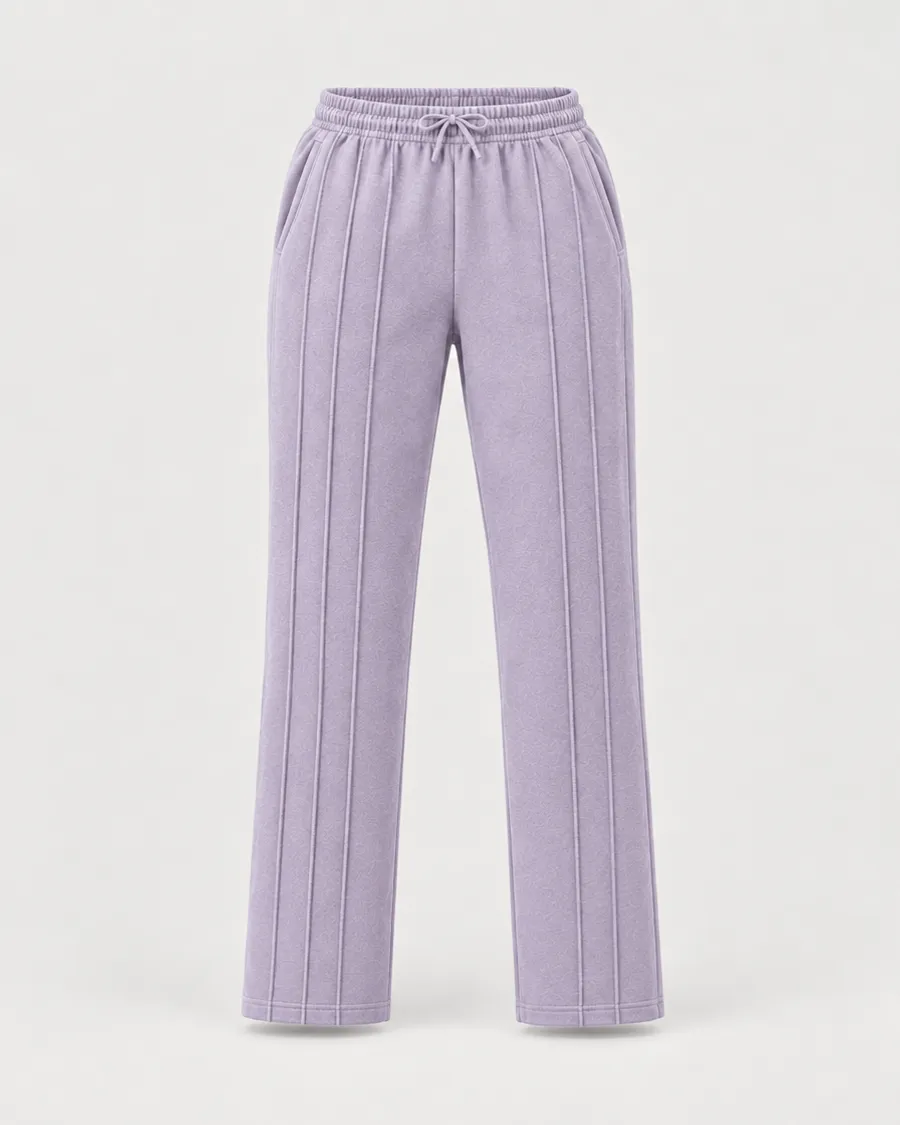 Pantalón Tres Líneas lila